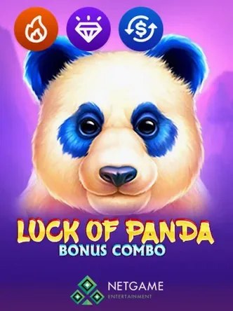 Gokkast Luck of Panda Bonus Combo van Netgame bij Frogger Jump
