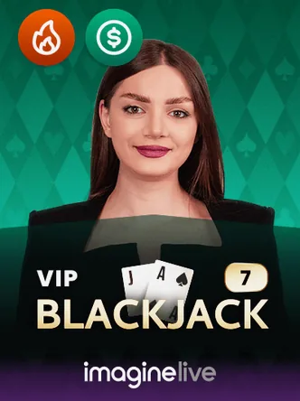 Livetafel VIP Blackjack 7 Imagine Live bij Frogger Jump